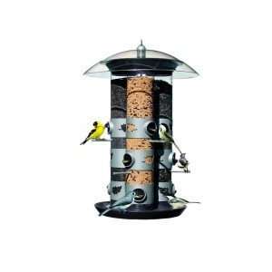  Birdscapes® 2 in 1 Triple Tube Feeder Patio, Lawn 