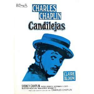   27x40 Charlie Chaplin Claire Bloom Buster Keaton