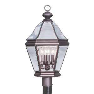  Livex Bradford Collection Outdoor Post Head Fixture