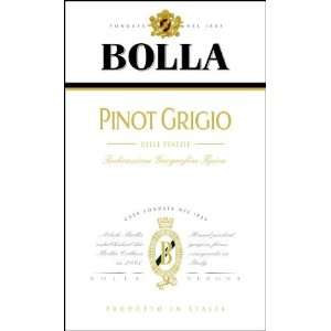  2010 Bolla Delle Venezie Pinot Grigio IGT 750ml: Grocery 