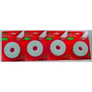  Scotch 3M Mounting Tape 314DC 1x125 4 Pack  