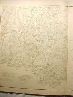 1864 CIVIL WAR MAP ATLANTA GEORGIA CAMPAIGN SHERMAN  
