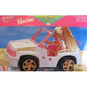  Splash n Color Barbie Sun Wheeler Vehicle Jeep (1996 