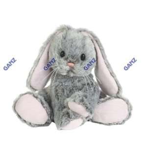  Ganz Flops Grey Plush Bunny Rabbit: Toys & Games