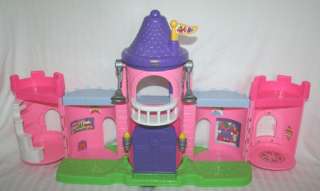 Fisher Price Little People Pink Lil KINGDOM PALACE Castle