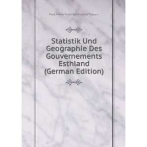  Esthland (German Edition) Paul Anton Fedor Konstantin Possart Books