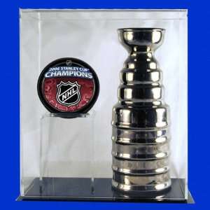   2006 Stanley Cup Champions Puck Set Display Case: Sports & Outdoors