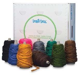  Trait Tex Jumbo Roving Yarn   Assorted Intermediate Colors 