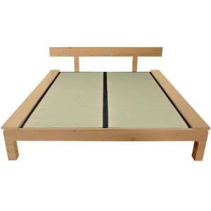  Kasagi Tatami Platform Bed   Beech  K