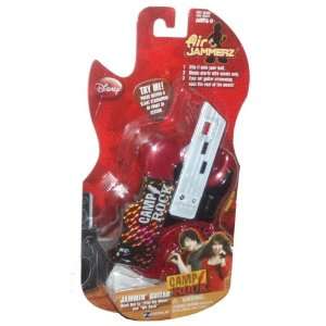  Camp Rock Air Jammerz   Red Jammin Guitar with Pick and 2 Songs 