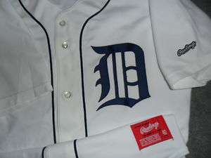 Alan Trammell Detroit Tigers Authentic Rawlings Jersey Size 40  