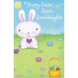 Easter Card Great granddaughter Happy Great Granddaughter 