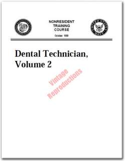 585pg. DENTAL TECHNICIAN Dentistry Training Manuals CD  