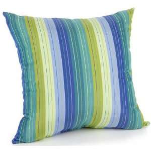 : 15 Square All weather Outdoor Patio Throw Pillow   15 square, Bay 