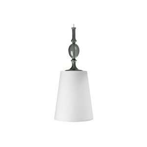 Kiev Two Circuit Large Pendant Fount Color: Clear, Finish: White, Bulb 