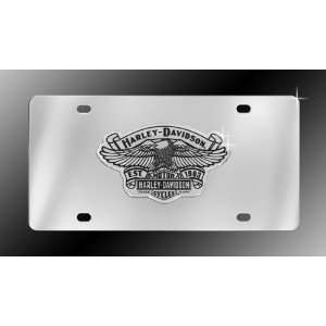  Harley Davidson Vitage Bar and Shield & Eagle License 