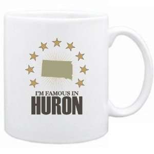   New  I Am Famous In Huron  South Dakota Mug Usa City