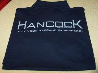 HANCOCK Not Your Average Superhero GOLF Shirt MED New  