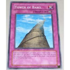  Yugioh SDSC EN037 Tower of Babel Common Toys & Games