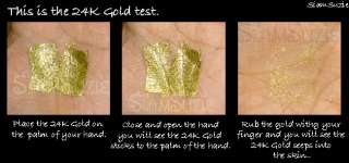 10 x 24K Gold Leaf   Edible Gold   Gilding Art Design  