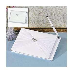  Double Heart Wedding Guest Book W/Pen [Toy]: Everything 