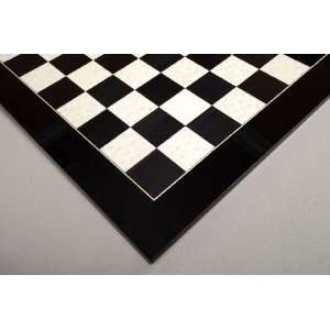   : House of Staunton Black Matte Chess Board   2.25 inch: Toys & Games
