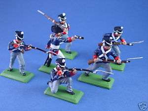 Toy Soldiers Britains Deetail DSG Prussian Infantry 6 Hand Painted 