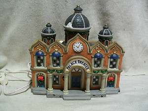 TOWN SQUARE COLLECTIBLES LIGHTED HOUSE   PALACE THEATRE WITH BOX 