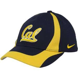 Nike Cal Bears Youth Navy Blue Gold Team Flex Fit Hat:  
