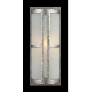  Trevot 1 Light Outdoor Wall Mount In Sunset Silver: Home 