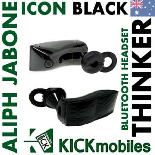 NEW Aliph Jawbone ICON THINKER Bluetooth Headset Black  