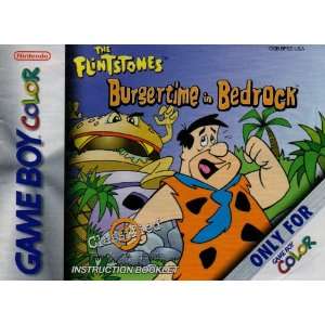 The Flintstones   Burgertime in Bedrock GBC Instruction Booklet (Game 
