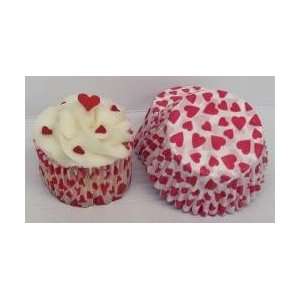 Red Hearts Cupcake Cup