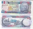 BARBADOS 2 DOLLARS 2007 (2009) P NEW SIGN UNC  