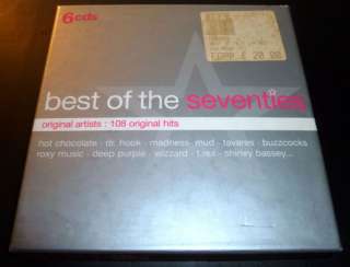 BEST OF THE SEVENTIES 70s EMI Gold 6 CD BOX Set 2000 803151004121 