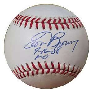 Tom Browning Autographed/Signed Baseball