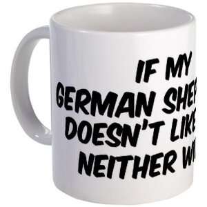 If my German Shepherd Funny Mug by CafePress: Kitchen 