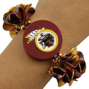  Washington Redskins Team Spirit Beaded Bracelet: Sports 