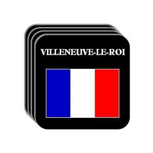  France   VILLENEUVE LE ROI Set of 4 Mini Mousepad 