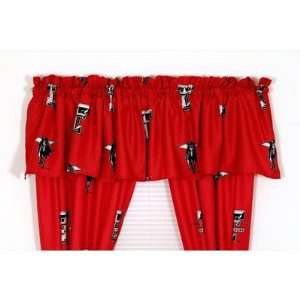 College Covers TTUCVL Texas Tech Printed Curtain Valance  