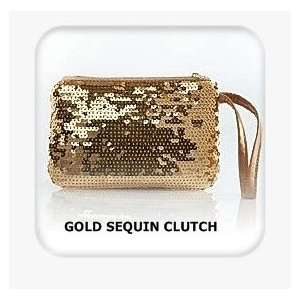  Candies® Gold Sequin Wristlet Purse Toys & Games