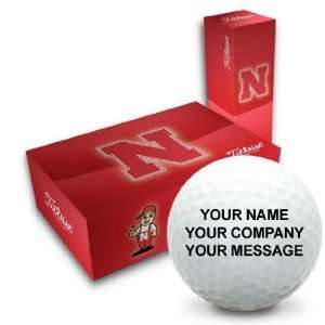  Titleist Collegiate Golf Balls   Nebraska Cornhuskers 