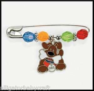 Dog Puppy Enamel Charm Pin Jewelry Craft Kit ABCraft Colorful Great 