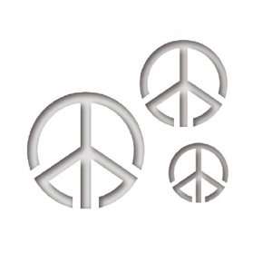  Top Performance Pet Hair Dye Stencil, Peace Sign, 10 Pack 