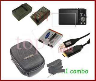 lcd +case+usb cable+charger+battery for samsung TL225  