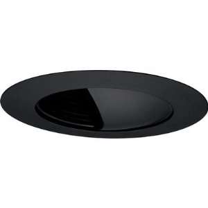  6 Incandescent Wall Washer Recessed Trim in Black: Home 