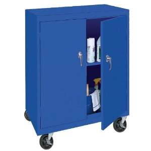 Best Metal AMA36424 Counter Height MOBILE STORAGE CABINET (36 W X 24 