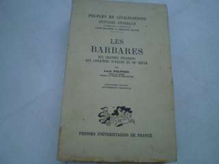 FRENCH LOUIS HALPHEN LES BARBARES 2 CARTES 1940  