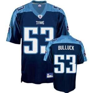  Keith Bulluck Reebok NFL Navy Tennessee Titans Kids 4 7 