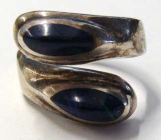 Lapis and Sterling Ring  